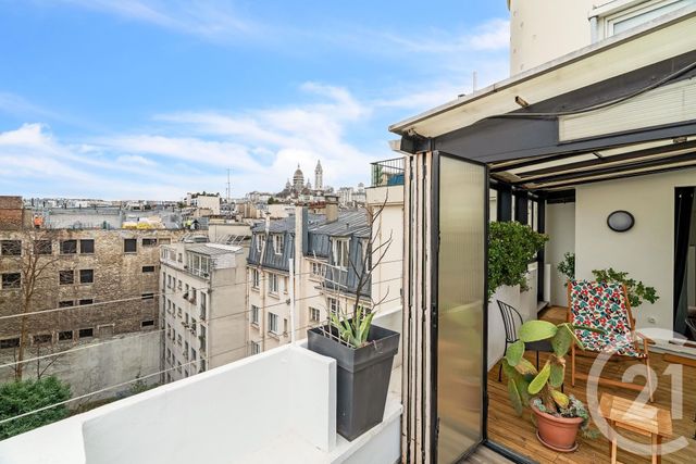 Appartement F5 à vendre - 5 pièces - 128.71 m2 - PARIS - 75018 - ILE-DE-FRANCE - Century 21 Prestige Montmartre