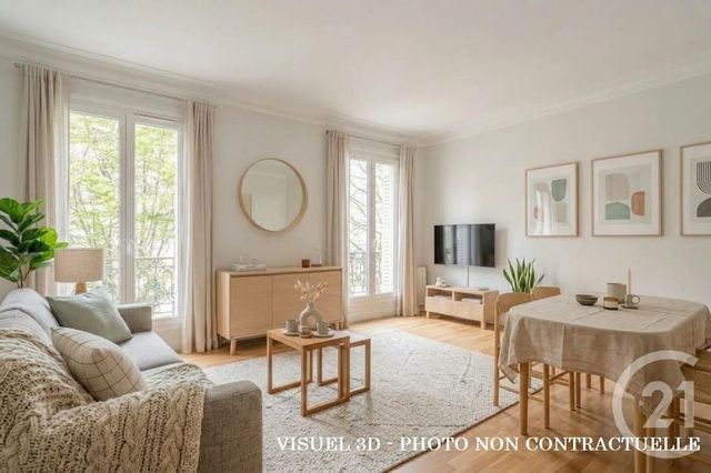 Appartement 3 pièces à vendre - 3 pièces - 50.71 m2 - PARIS - 75018 - ILE-DE-FRANCE - Century 21 Prestige Montmartre