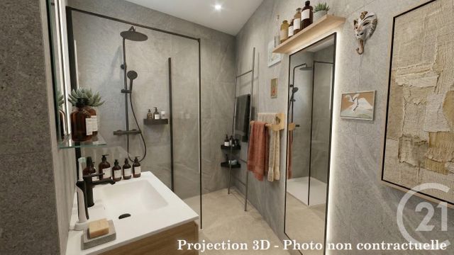 Appartement à vendre - 3 pièces - 52.27 m2 - PARIS - 75018 - ILE-DE-FRANCE - Century 21 Prestige Montmartre