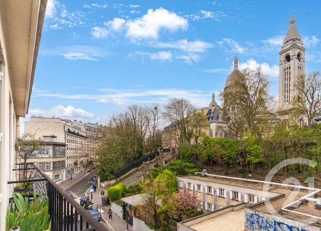 Appartement à vendre - 2 pièces - 55.52 m2 - PARIS - 75018 - ILE-DE-FRANCE - Century 21 Prestige Montmartre